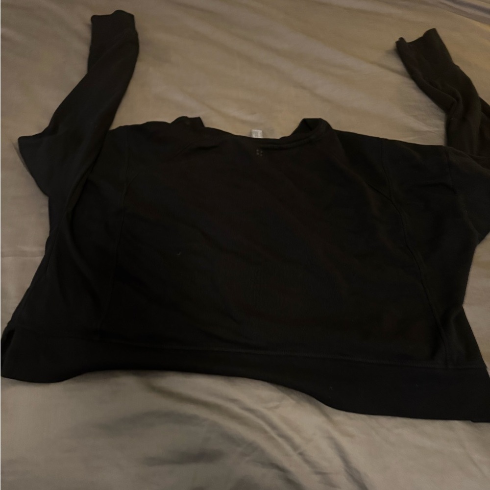 Sweaty Betty Charcoal Long Sleeve Top - Picture 8 of 11